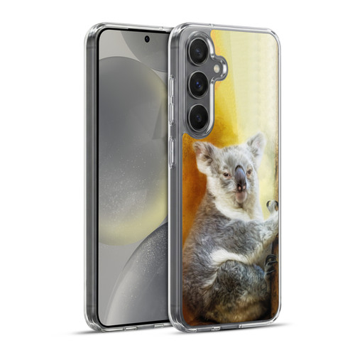 Simone Gatterwe Animals Koala Soft Gel Case for Samsung Galaxy S24+ 5G & MagSafe