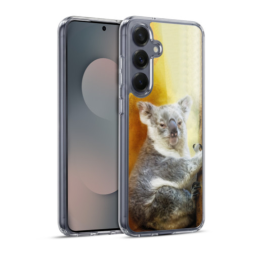 Simone Gatterwe Animals Koala Soft Gel Case for Samsung Galaxy S25+ & MagSafe