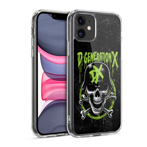 WWE D-Generation X Skull Soft Gel Case for Apple iPhone 11