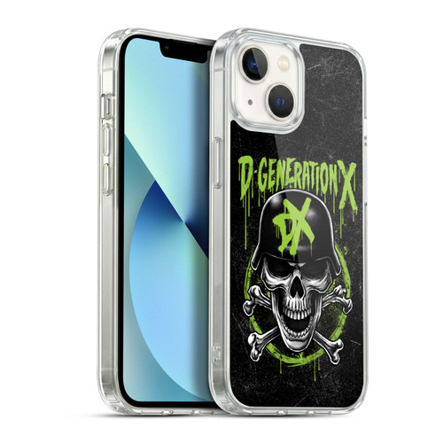 WWE D-Generation X Skull Soft Gel Case for Apple iPhone 13