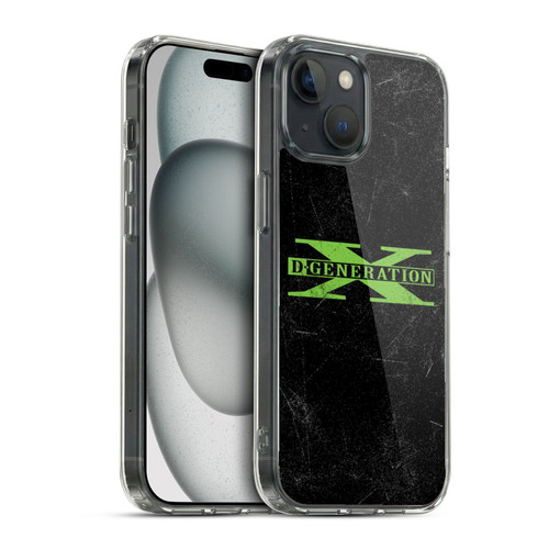 WWE D-Generation X Logo Soft Gel Case for Apple iPhone 15 & MagSafe