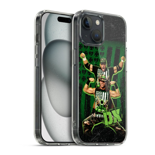 WWE D-Generation X DX Triple H & Shawn Soft Gel Case for Apple iPhone 15 & MagSafe
