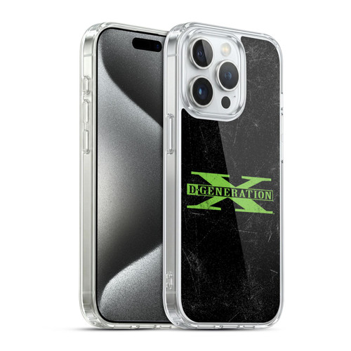 WWE D-Generation X Logo Soft Gel Case for Apple iPhone 15 Pro & MagSafe