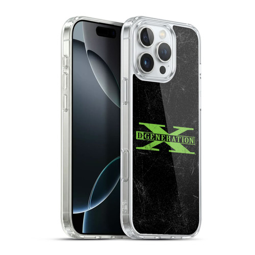 WWE D-Generation X Logo Soft Gel Case for Apple iPhone 16 Pro Max & MagSafe