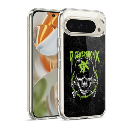 WWE D-Generation X Skull Soft Gel Case for Google Pixel 9 / Pixel 9 Pro