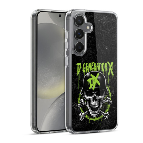 WWE D-Generation X Skull Soft Gel Case for Samsung Galaxy S24 5G & MagSafe