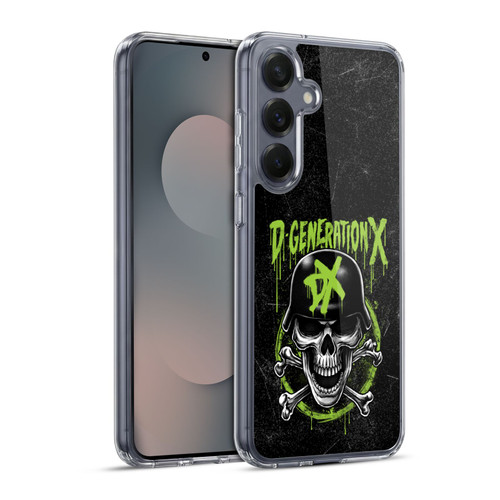 WWE D-Generation X Skull Soft Gel Case for Samsung Galaxy S25+ & MagSafe