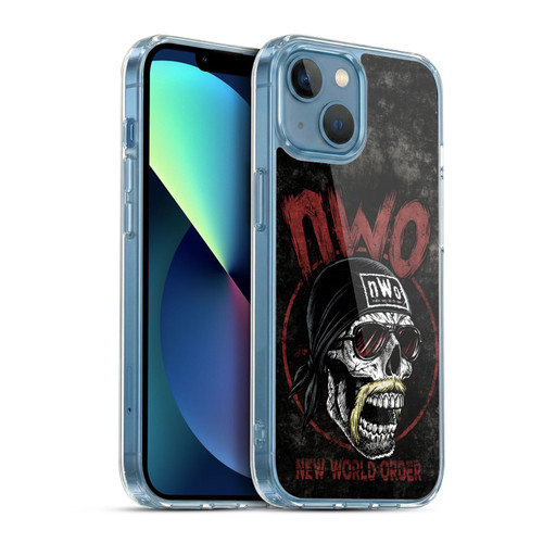 WWE NWO Skull Soft Gel Case for Apple iPhone 13 Mini & MagSafe
