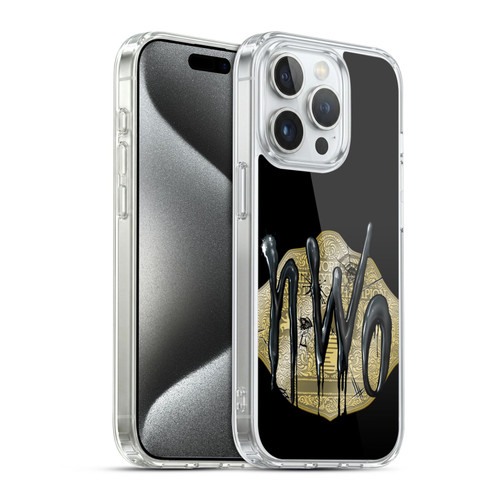 WWE NWO Belt Soft Gel Case for Apple iPhone 15 Pro & MagSafe