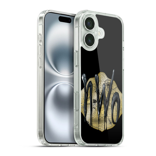 WWE NWO Belt Soft Gel Case for Apple iPhone 16 Plus & MagSafe