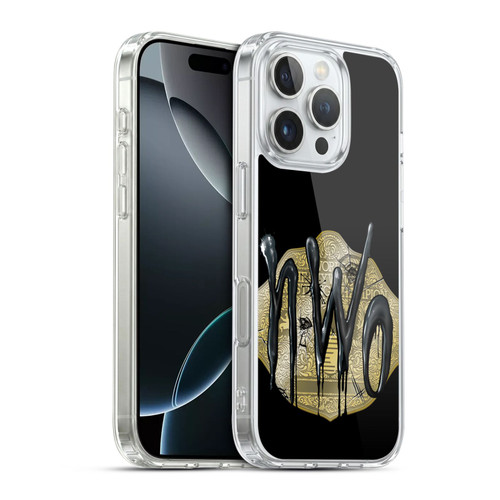 WWE NWO Belt Soft Gel Case for Apple iPhone 16 Pro & MagSafe