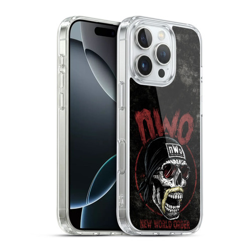 WWE NWO Skull Soft Gel Case for Apple iPhone 16 Pro & MagSafe