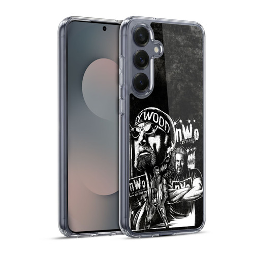 WWE NWO Fathead Superstar Soft Gel Case for Samsung Galaxy S25+ & MagSafe