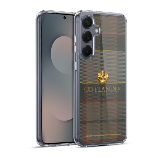 Outlander Tartans Fraser Soft Gel Case for Samsung Galaxy S25+ & MagSafe