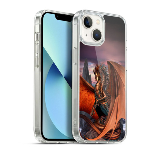 Ruth Thompson Dragons Coppervein Soft Gel Case for Apple iPhone 13