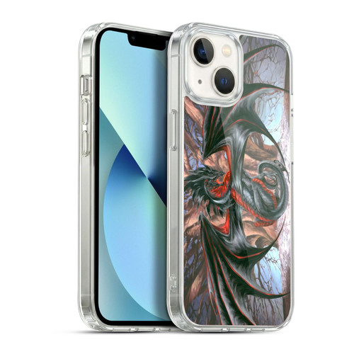 Ruth Thompson Dragons Malice Soft Gel Case for Apple iPhone 13