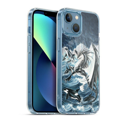 Ruth Thompson Dragons Oceanus Soft Gel Case for Apple iPhone 13 Mini & MagSafe