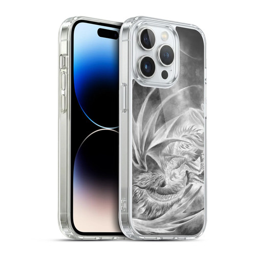 Ruth Thompson Dragons Silver Ice Soft Gel Case for Apple iPhone 13 Pro & MagSafe