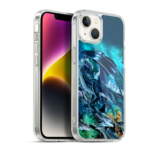 Ruth Thompson Dragons Sea Frolic Soft Gel Case for Apple iPhone 14 Plus & MagSafe