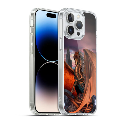 Ruth Thompson Dragons Coppervein Soft Gel Case for Apple iPhone 14 Pro Max & MagSafe