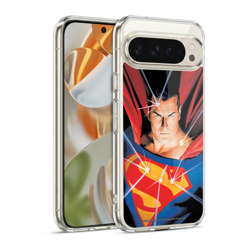 Superman DC Comics Famous Comic Book Covers Mythology Soft Gel Case for Google Pixel 9 / Pixel 9 Pro