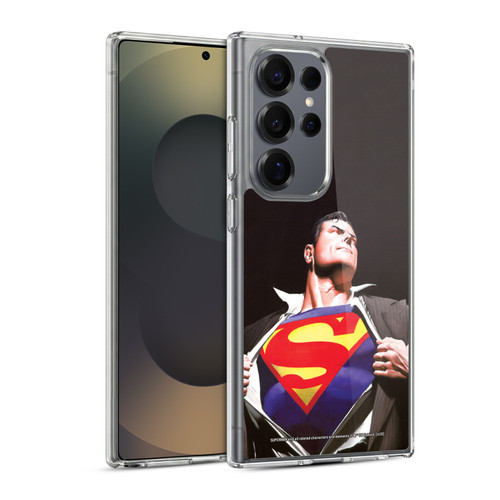 Superman DC Comics Famous Comic Book Covers Forever Soft Gel Case for Samsung Galaxy S25 Ultra & MagSafe