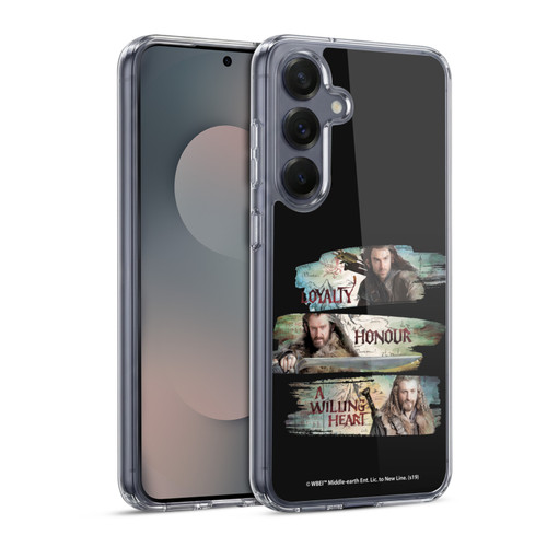 The Hobbit An Unexpected Journey Key Art Loyalty And Honour Soft Gel Case for Samsung Galaxy S25 & MagSafe