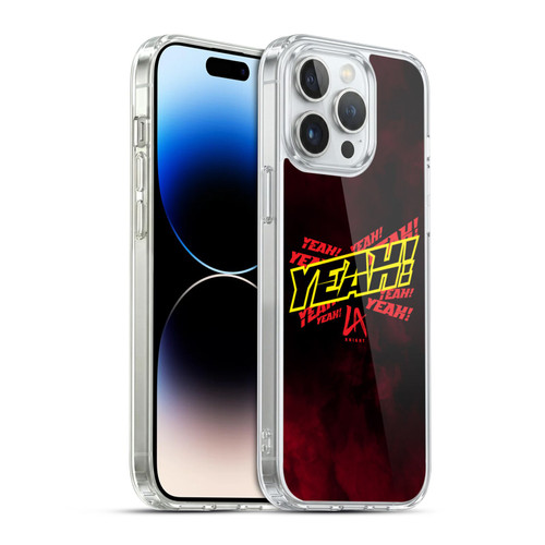 WWE LA Knight Yeah! Soft Gel Case for Apple iPhone 14 Pro Max & MagSafe