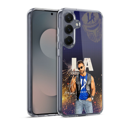WWE LA Knight Portrait Soft Gel Case for Samsung Galaxy S25 & MagSafe