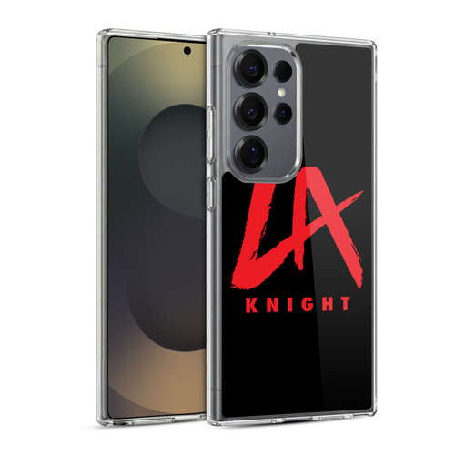 WWE LA Knight Logo Soft Gel Case for Samsung Galaxy S25 Ultra & MagSafe