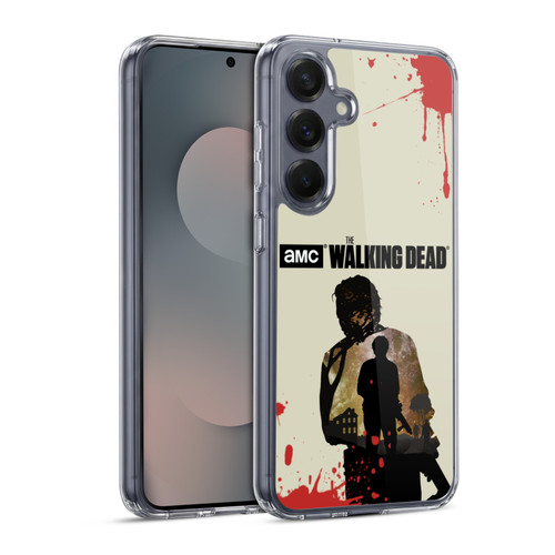 AMC The Walking Dead Silhouettes Glenn Soft Gel Case for Samsung Galaxy S25 & MagSafe