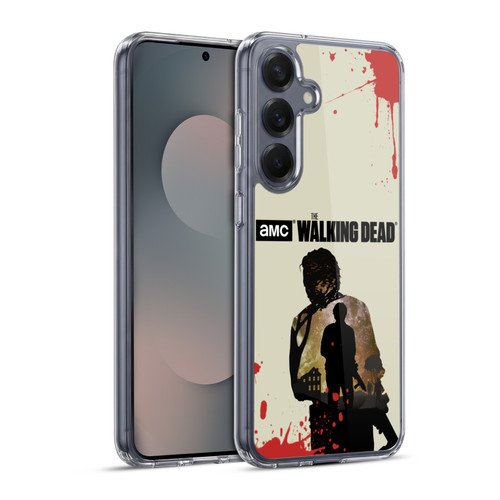 AMC The Walking Dead Silhouettes Glenn Soft Gel Case for Samsung Galaxy S25+ & MagSafe