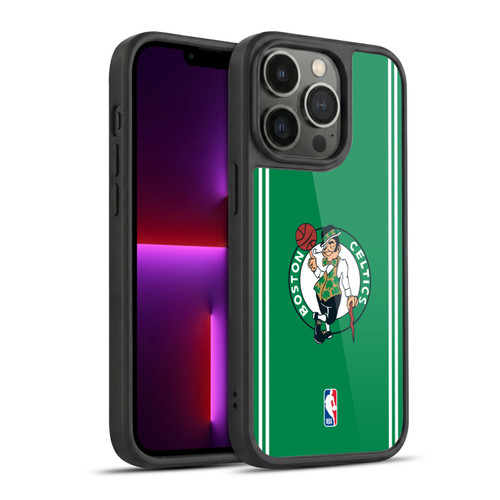NBA Boston Celtics Logo Green Design Gel Armour Case For Apple iPhone 13 Pro