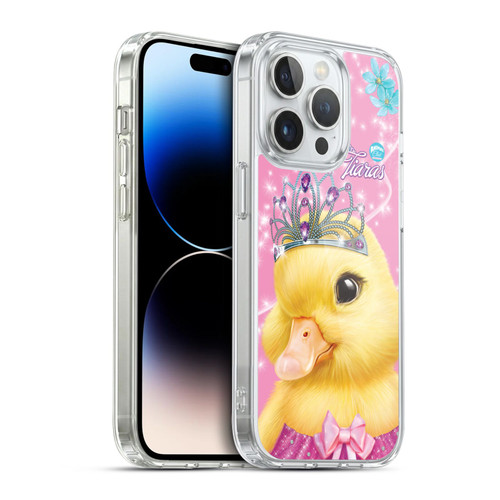 Animal Club International Royal Faces Duck Soft Gel Case for Apple iPhone 14 Pro & MagSafe