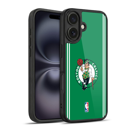 NBA Boston Celtics Logo Green Design Gel Armour Case For Apple iPhone 16
