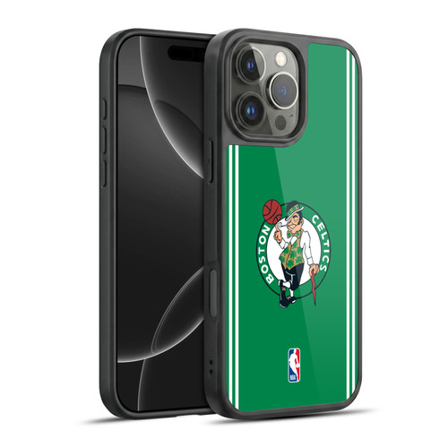 NBA Boston Celtics Logo Green Design Gel Armour Case For Apple iPhone 16 Pro Max
