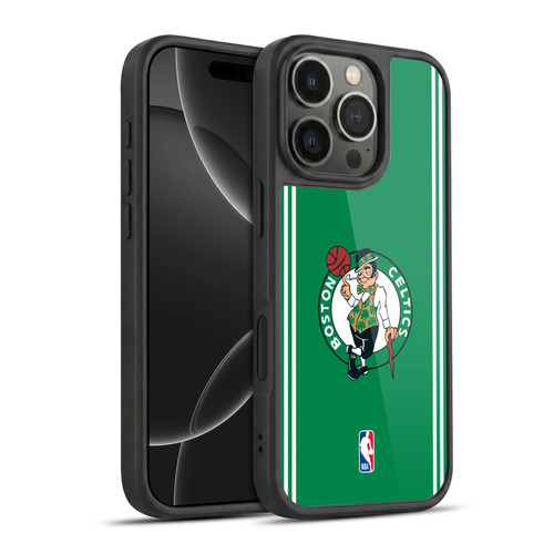 NBA Boston Celtics Logo Green Design Gel Armour Case For Apple iPhone 16 Pro