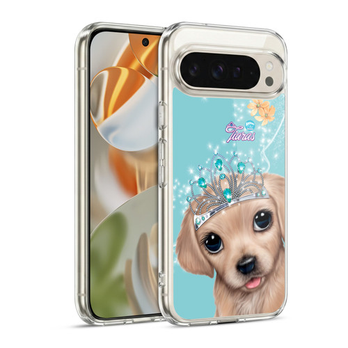 Animal Club International Royal Faces Golden Retriever Soft Gel Case for Google Pixel 9 / Pixel 9 Pro