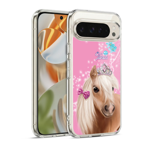 Animal Club International Royal Faces Horse Soft Gel Case for Google Pixel 9 / Pixel 9 Pro