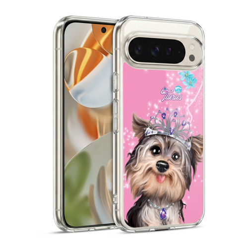 Animal Club International Royal Faces Yorkie Soft Gel Case for Google Pixel 9 / Pixel 9 Pro