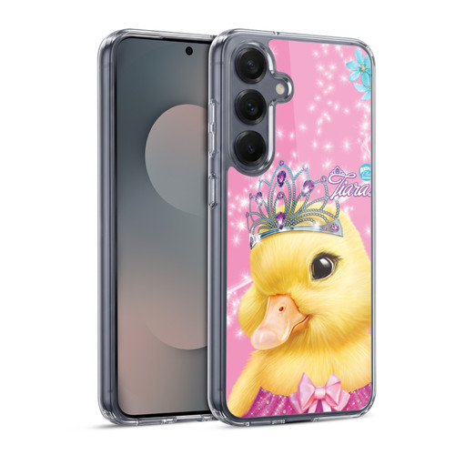 Animal Club International Royal Faces Duck Soft Gel Case for Samsung Galaxy S25 & MagSafe