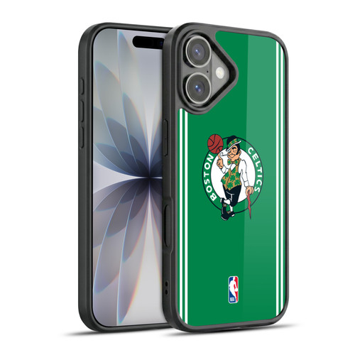 NBA Boston Celtics Logo Green Design Gel Armour Case For Apple iPhone 17