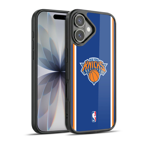NBA New York Knicks Logo Blue Design Gel Armour Case For Apple iPhone 17