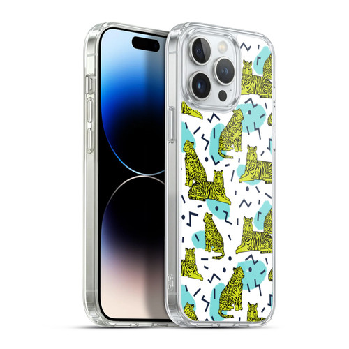 Andrea Lauren Design Animals Neon Tiger Soft Gel Case for Apple iPhone 13 Pro Max & MagSafe