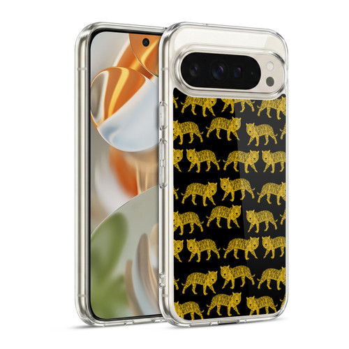Andrea Lauren Design Animals Black Tiger Soft Gel Case for Google Pixel 9 / Pixel 9 Pro