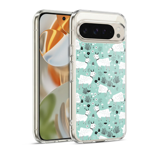 Andrea Lauren Design Animals Goats Soft Gel Case for Google Pixel 9 / Pixel 9 Pro