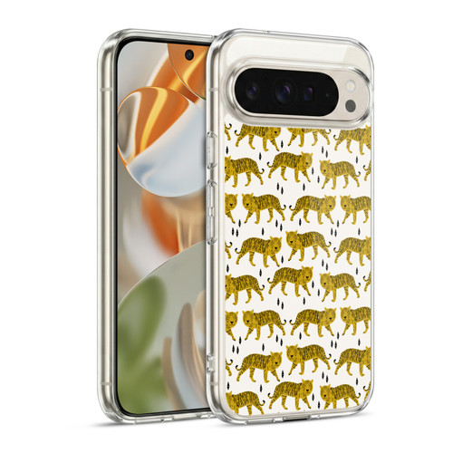 Andrea Lauren Design Animals White Tiger Soft Gel Case for Google Pixel 9 / Pixel 9 Pro