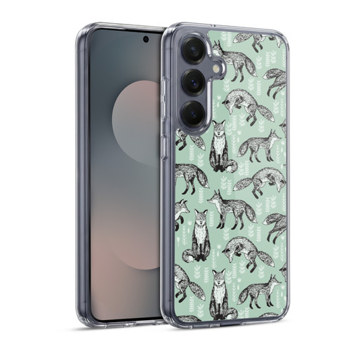 Andrea Lauren Design Animals Fox Soft Gel Case for Samsung Galaxy S25 & MagSafe