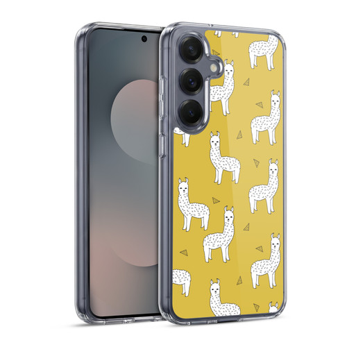 Andrea Lauren Design Animals Llama Soft Gel Case for Samsung Galaxy S25 & MagSafe
