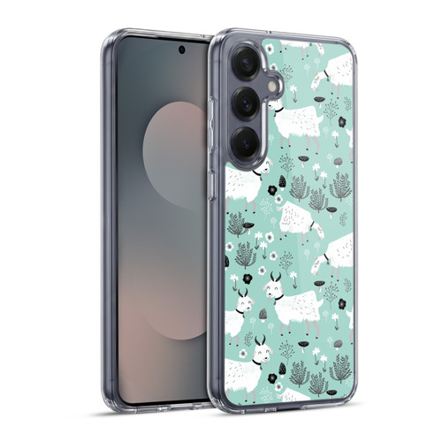 Andrea Lauren Design Animals Goats Soft Gel Case for Samsung Galaxy S25+ & MagSafe